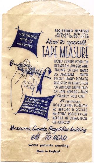 Needle Crafters Tape Measure